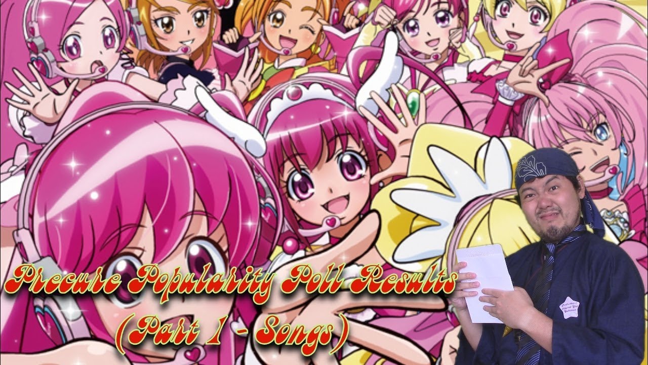 Precure Popularity Poll Results Part 1 - Top 50 Songs