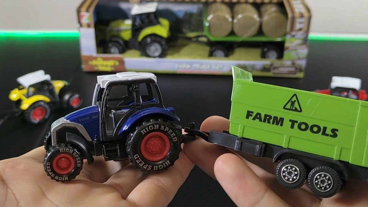 Tractor toy unboxing. My collection 