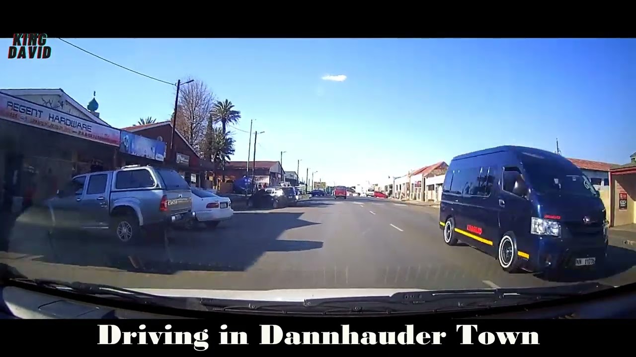 Driving in the Town Of Dannhauser KZN
