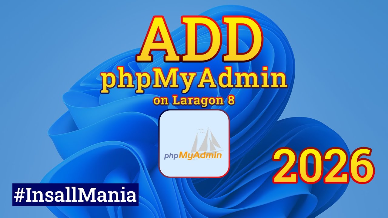 Как добавить phpMyAdmin в Laragon 8 | Установка phpMyAdmin | Исправление ошибок phpMyAdmin | Уста...