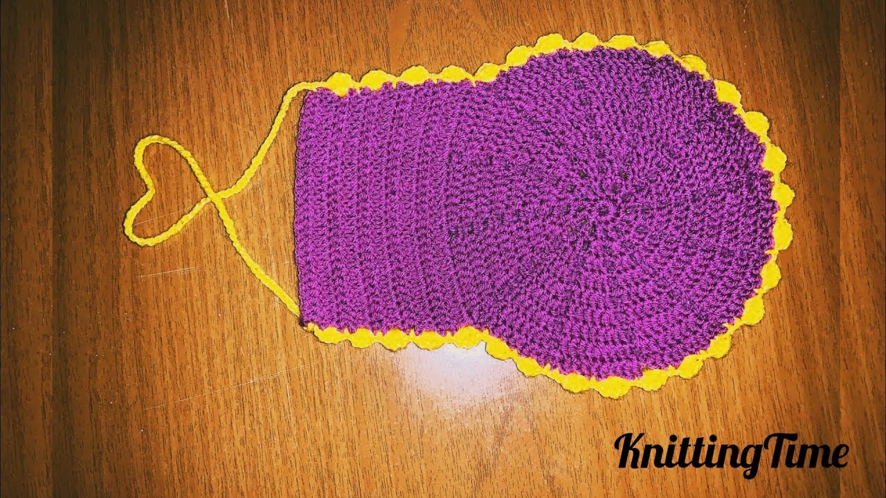 How to crochet an amazing round loofah DIY آسانترین راه برای بافت لیف چرخشی
