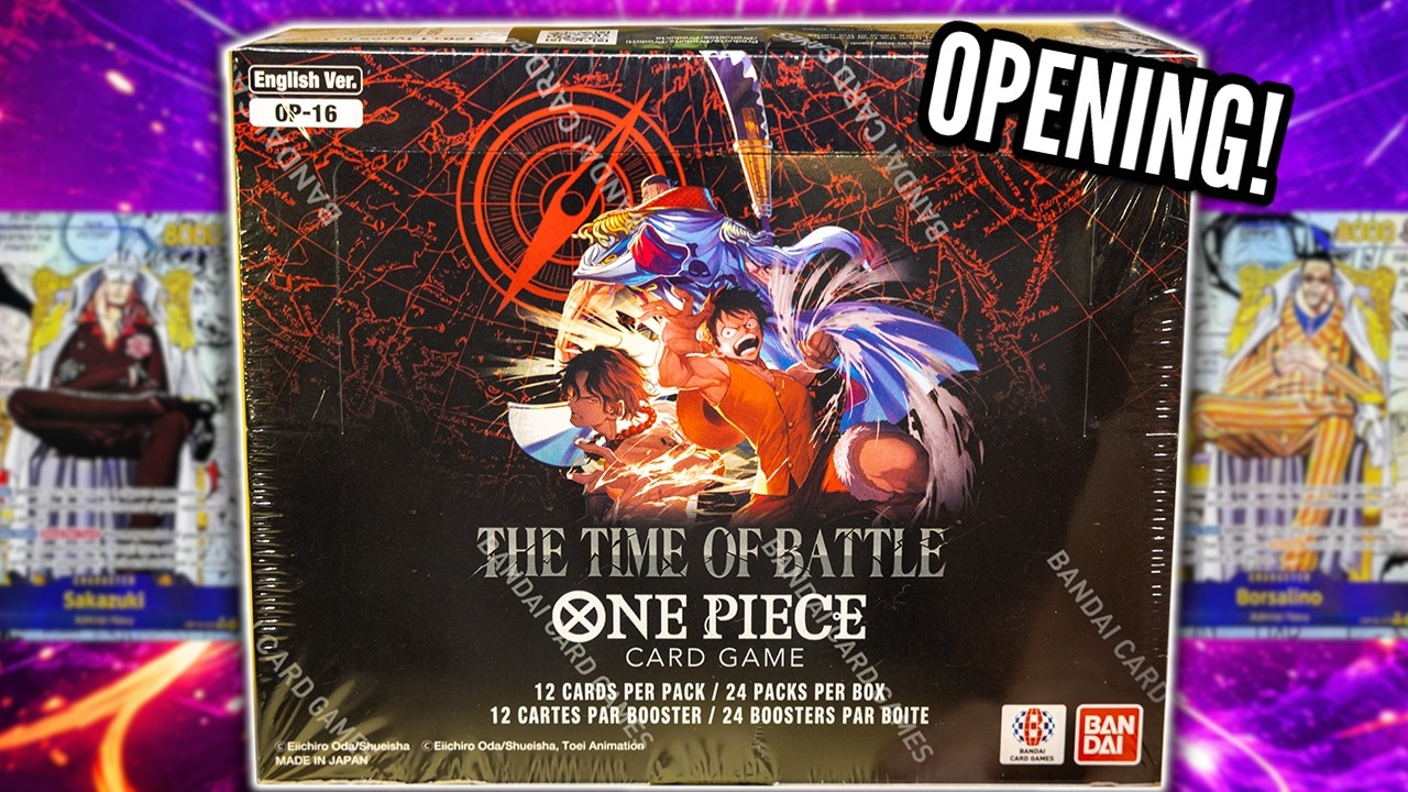 The BEST One Piece Booster Box To Buy! (OP16 The Time Of Battle Opening)
