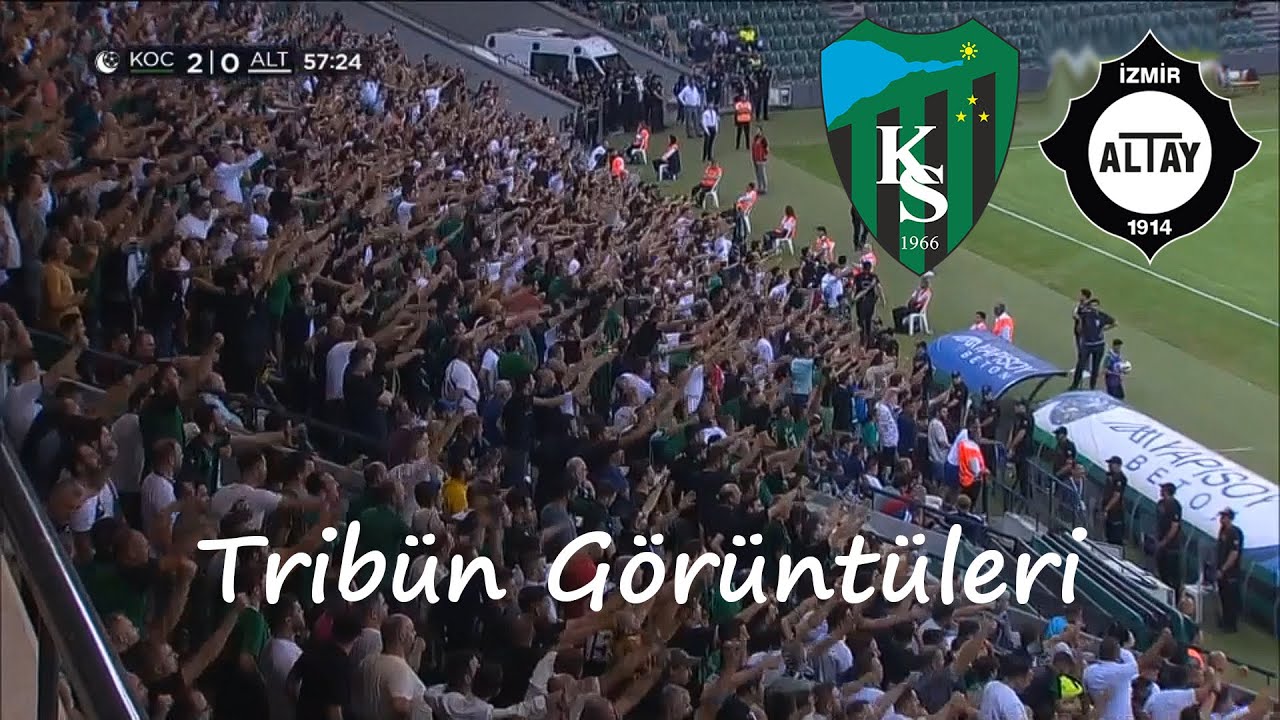 Kocaelispor 3-2 Altay | Tribünlerin Coştuğu Anlar, Hodri Meydan - Numaralı Karşılıklı Şov!