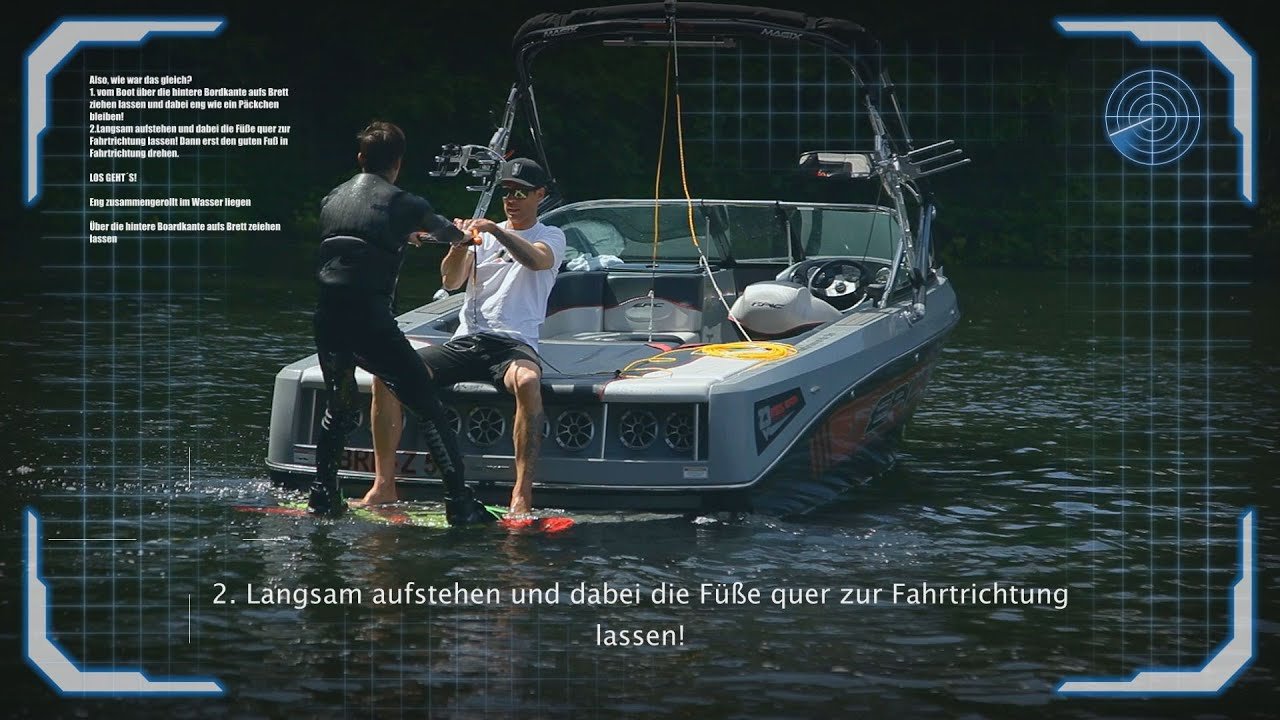 Wie lerne ich Wakeboarden am Boot? - MAGIX Wakeboarding -