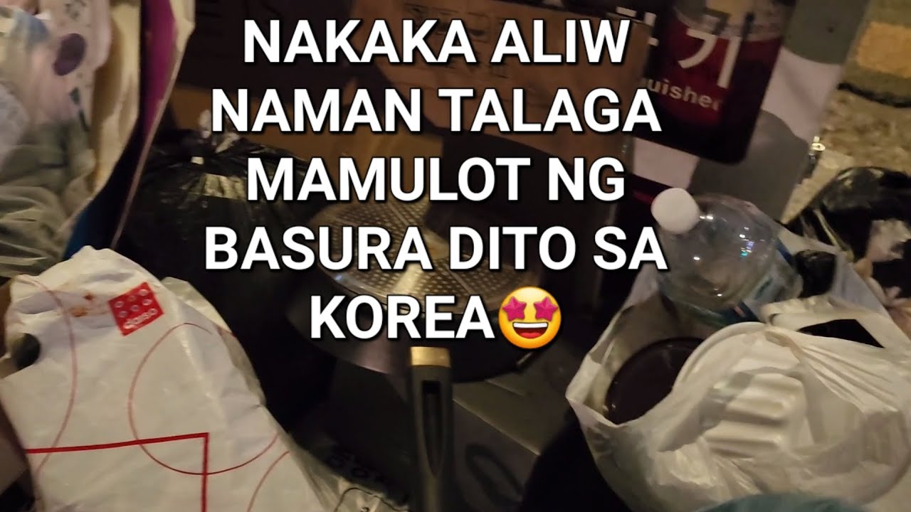 DUMPSTER DIVING KOREA... nakaka aliw mamasura🤩