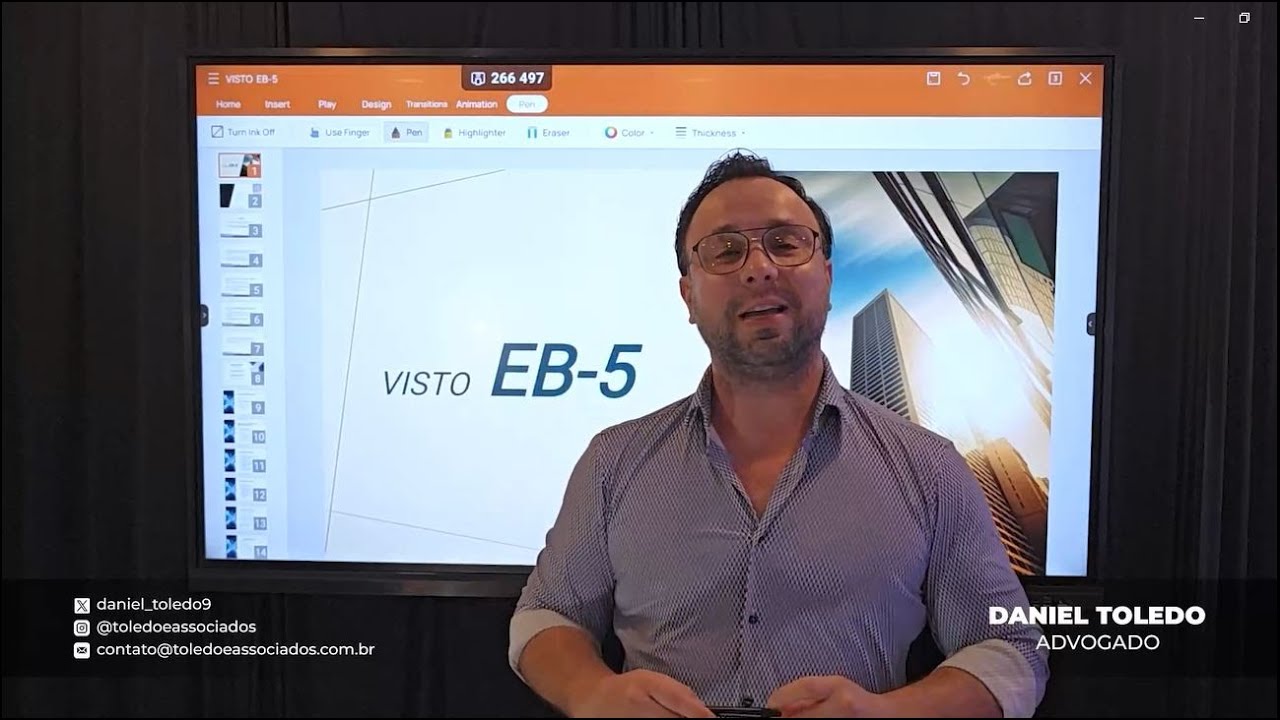 Aula Completa sobre VISTO EB5 - Visto Americano que fornece o Green Card para investidores