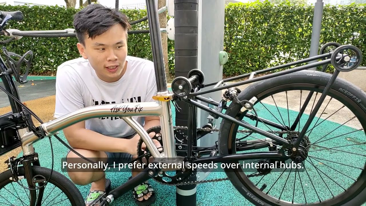 THE BEST BROMPTON CLONE? 9.8KG STOCK!