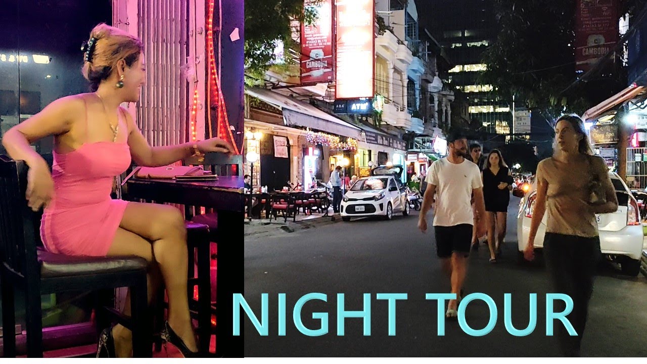 Night Walking Tour | Nightlife Phnom Penh | Street 172 | រាត្រីចរណ៍
