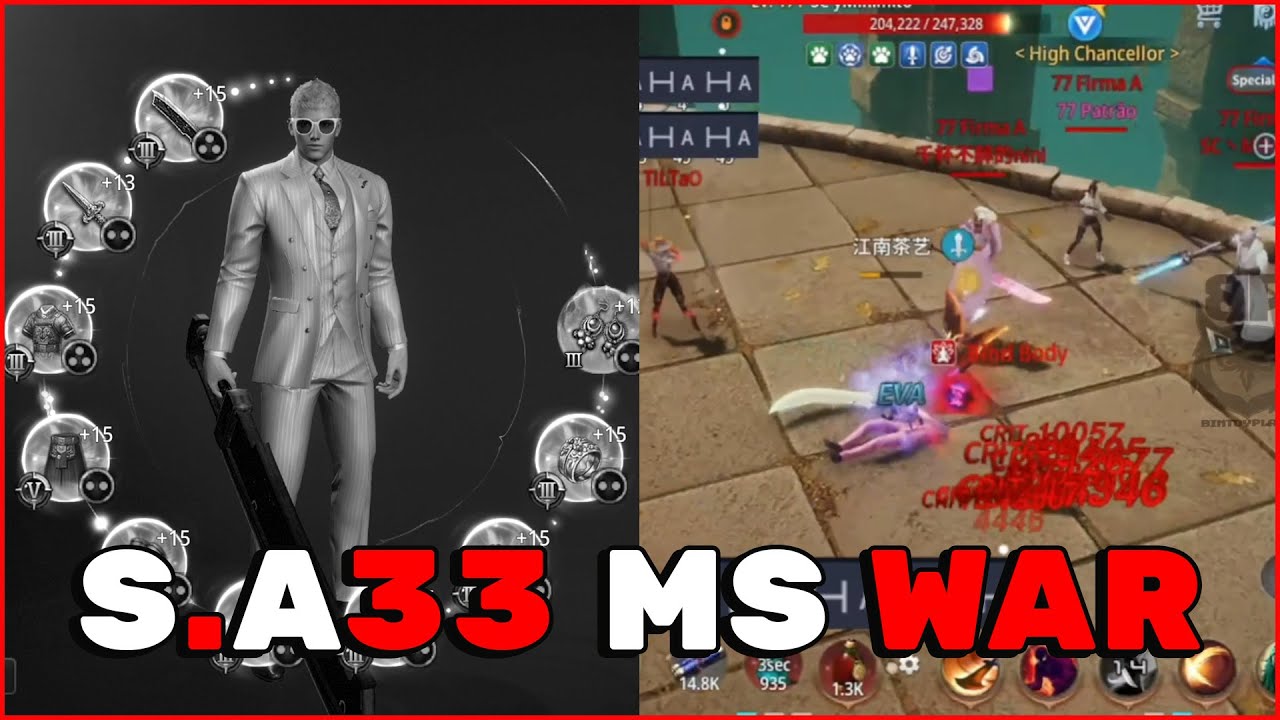 S.A33 MS WAR | OLD TTS PT VS PATRAO PT | MIR4