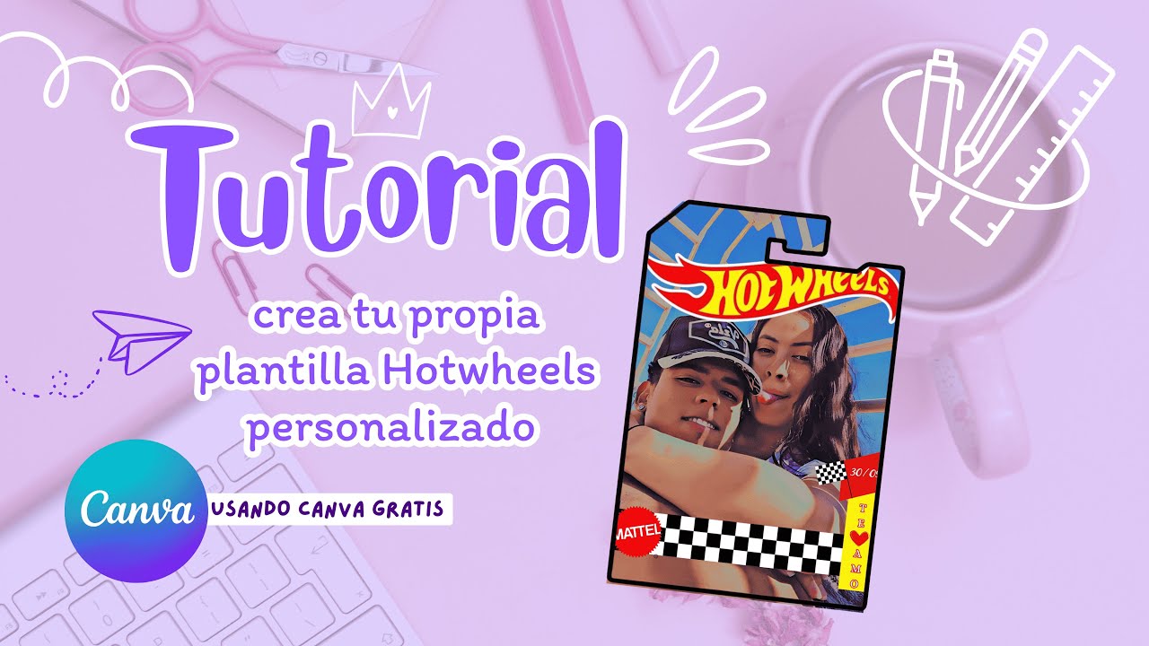 🔥 CREA Plantillas de Hot Wheels con Canva GRATIS