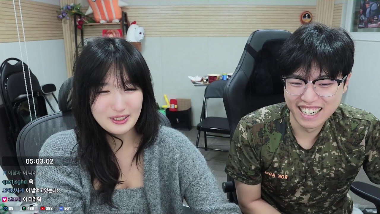 쫀득) 2시 슈중위,와나나와 px음식먹방 ,군대 최악의 썰 자랑하기대회