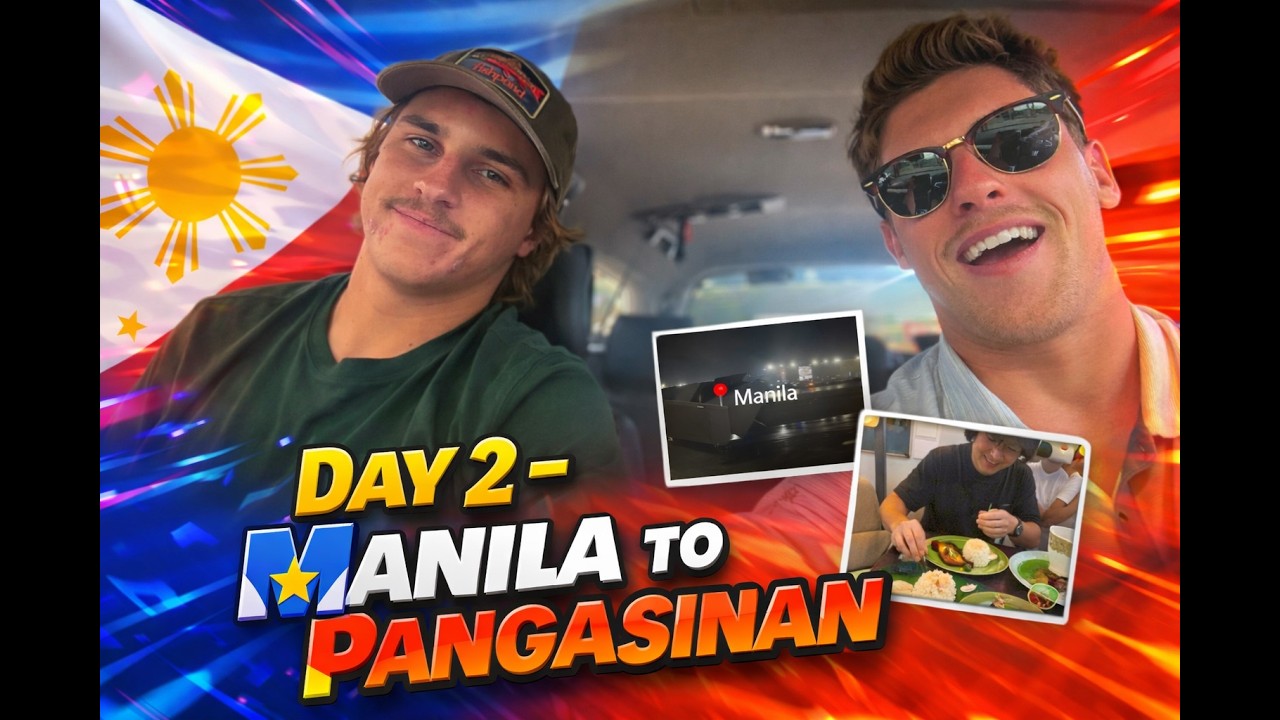 Arrived - Manilla to Pangasinan - 1st Trip Back to Philippines Day 2