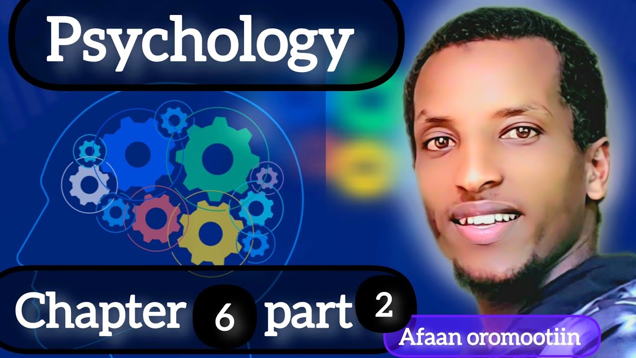 psychology chapter 6 part 2 Afaan oromootiin karaa baay'ee salphaa ta'een kan qophaa'dha.