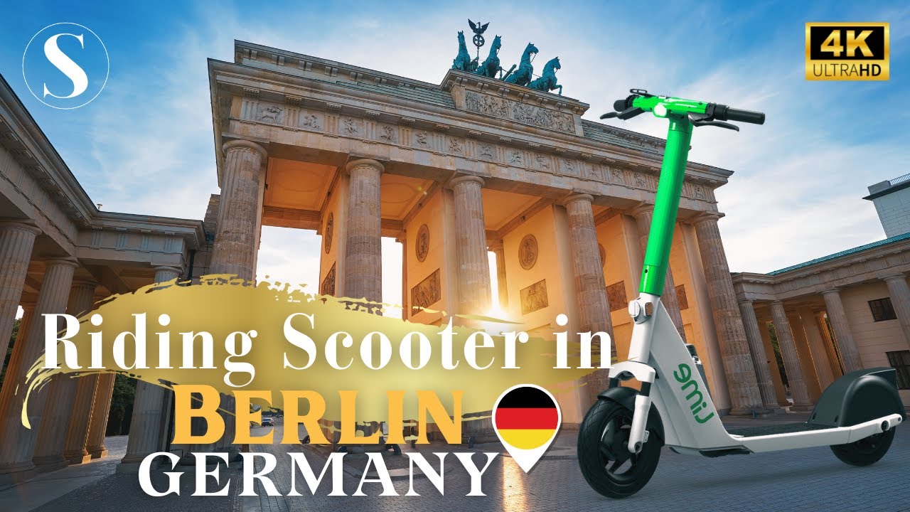I spent $5 touring around Berlin City Center | DJI Action 2 #germany #travel #bike