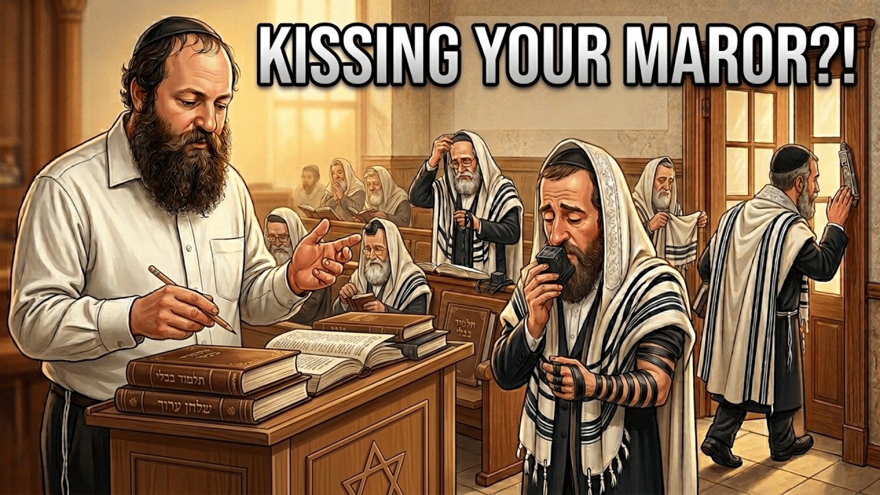 What's With All The Kissing Of Mitzvah Objects?