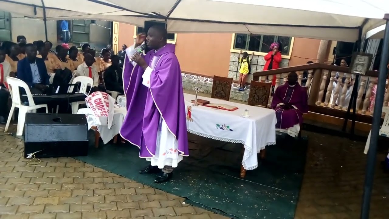 REV. FR. #KIIBI KATEREGGA AGENYIWADDEKO E MASAKA, N'AKUBIRIZA #MpigiParish #Kiibi #newsupdates