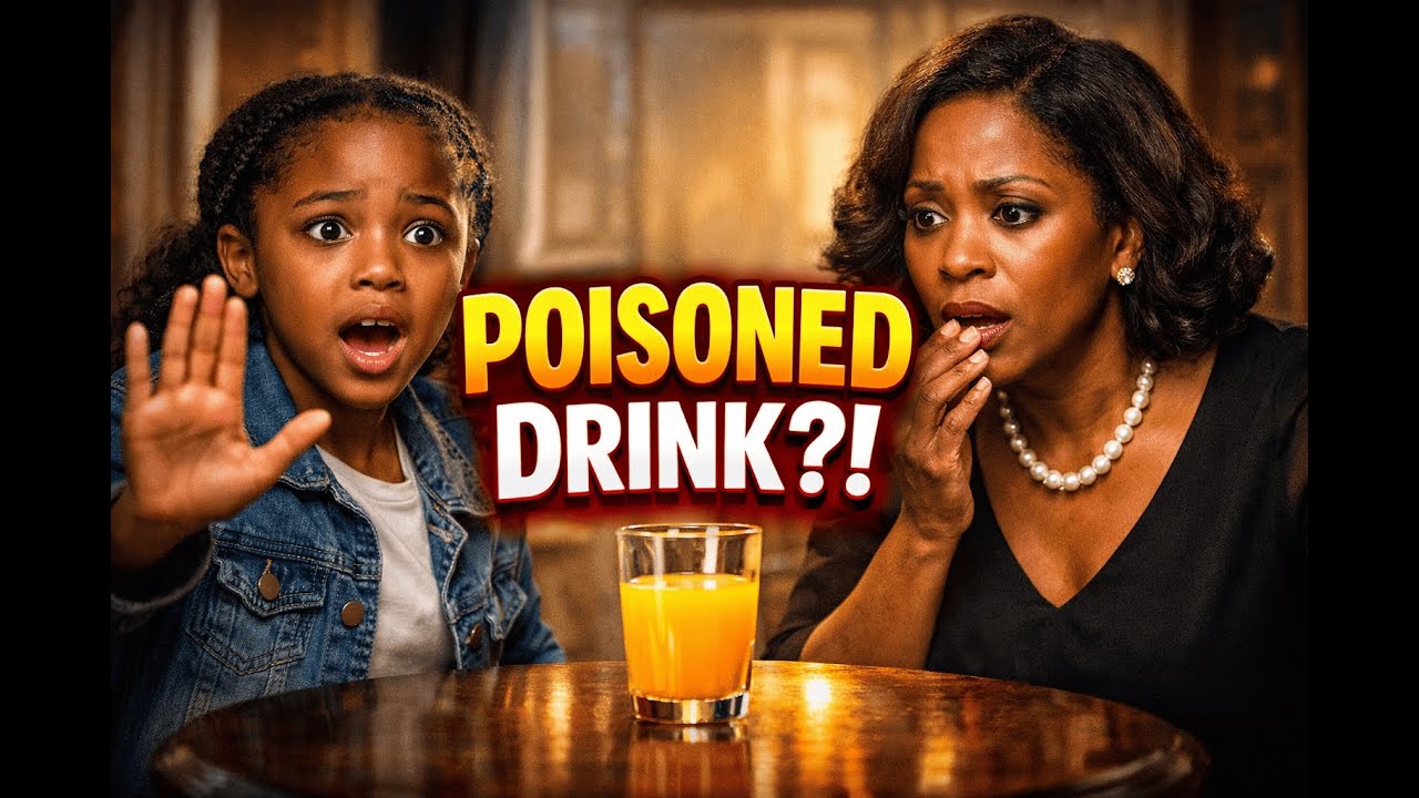 A Poor Girl Warned the Billionaire’s Wife Not to Drink the Juice… The Outcome Shocked Everyone!