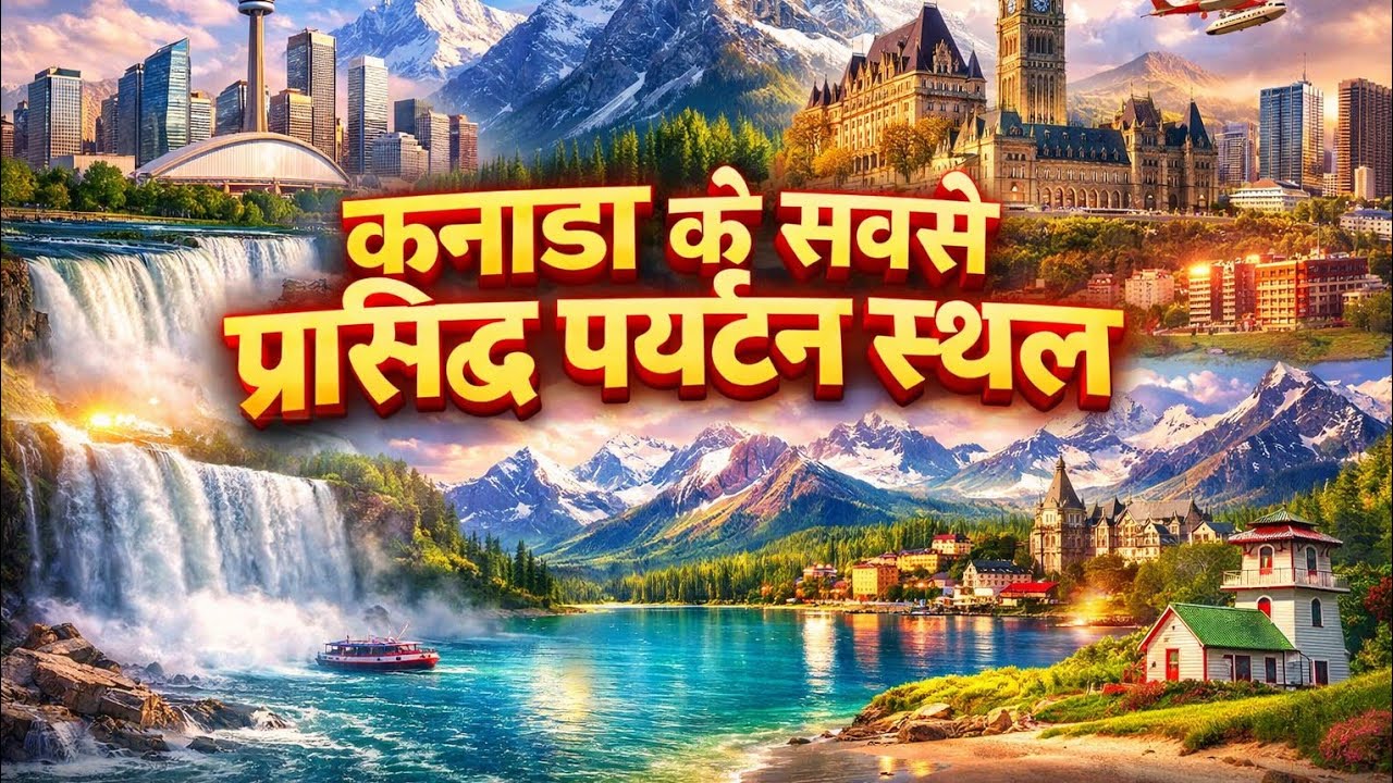 कनाडा के सबसे प्रसिद्ध पर्यटन स्थल | Canada Famous Places in Hindi. #CanadaFamousPlaces #canada