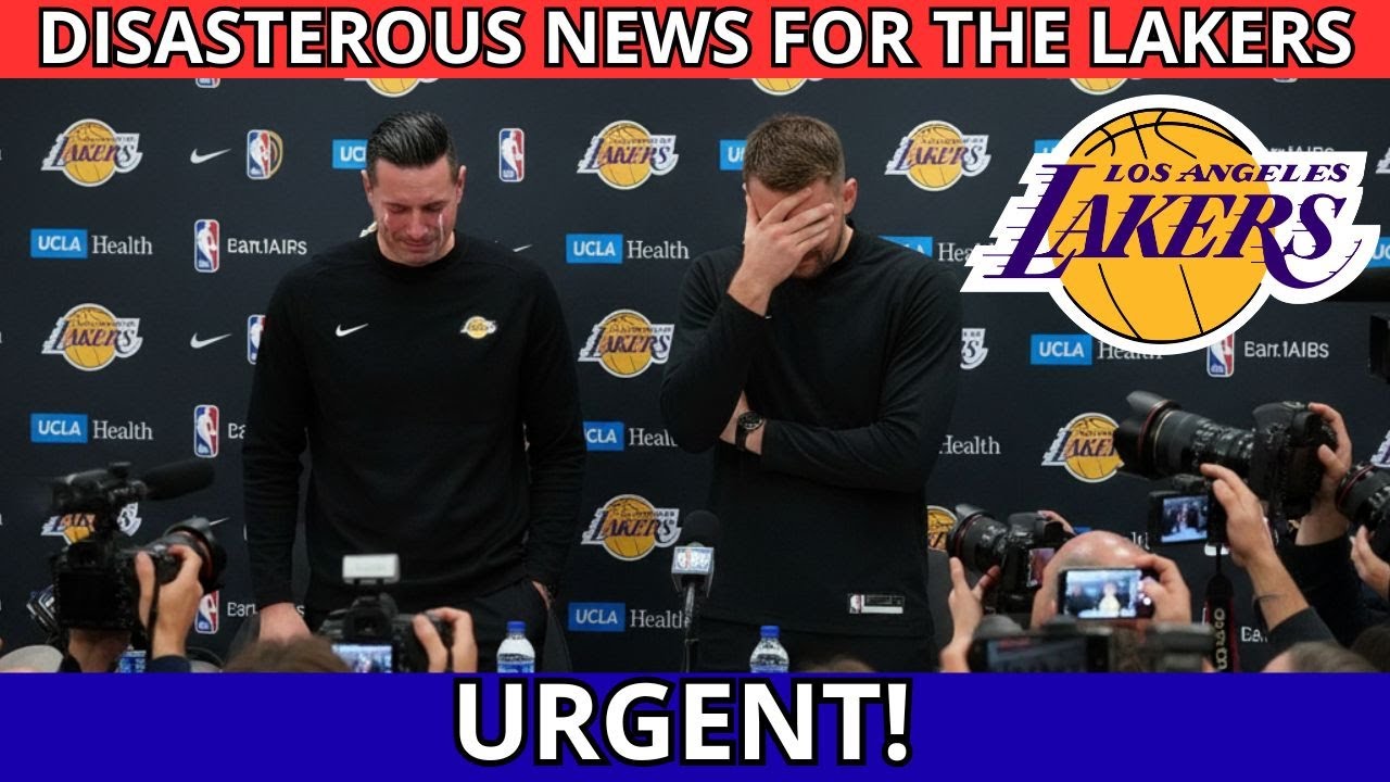URGENT!! DISASTEROUS NEWS FOR THE LAKERS - Los Angeles Lakers News today