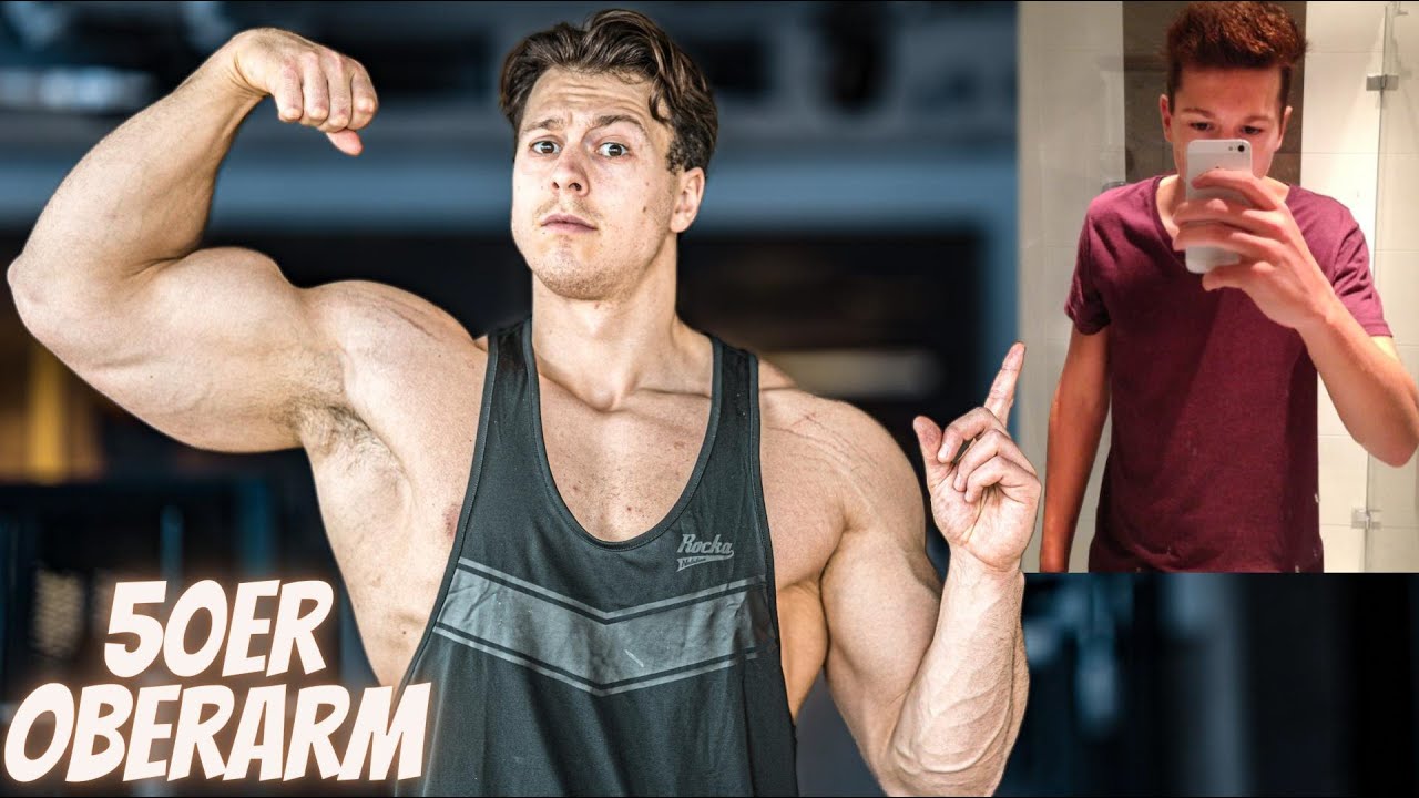 Von Streichhölzer zu 50er Oberarme!💪 (Trainingssystem Ohne Stoff)