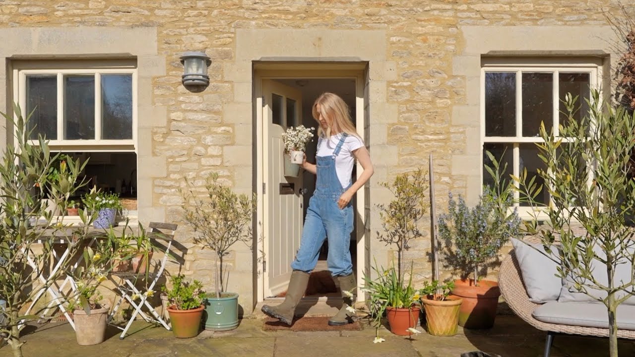 spring in the english countryside