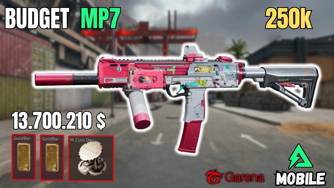 BEST MP7 BUDGET LOADOUT GAMEPLAY - GARENA DELTA FORCE MOBILE OPERATIONS 