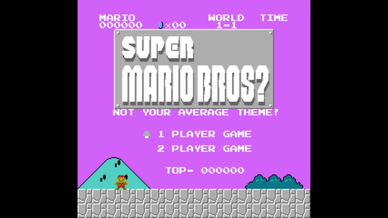 legally distinct (SPECIFIC PLUMBER ADVENTURE GAME) overworld theme