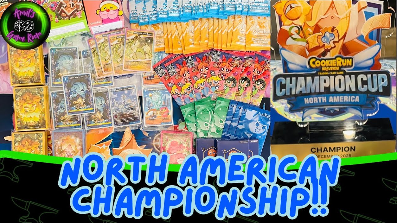 FIRST EVER COOKIERUN BRAVERSE NORTH AMERICAN CHAMPIONSHIP!! | COOKIERUN BRAVERSE TCG