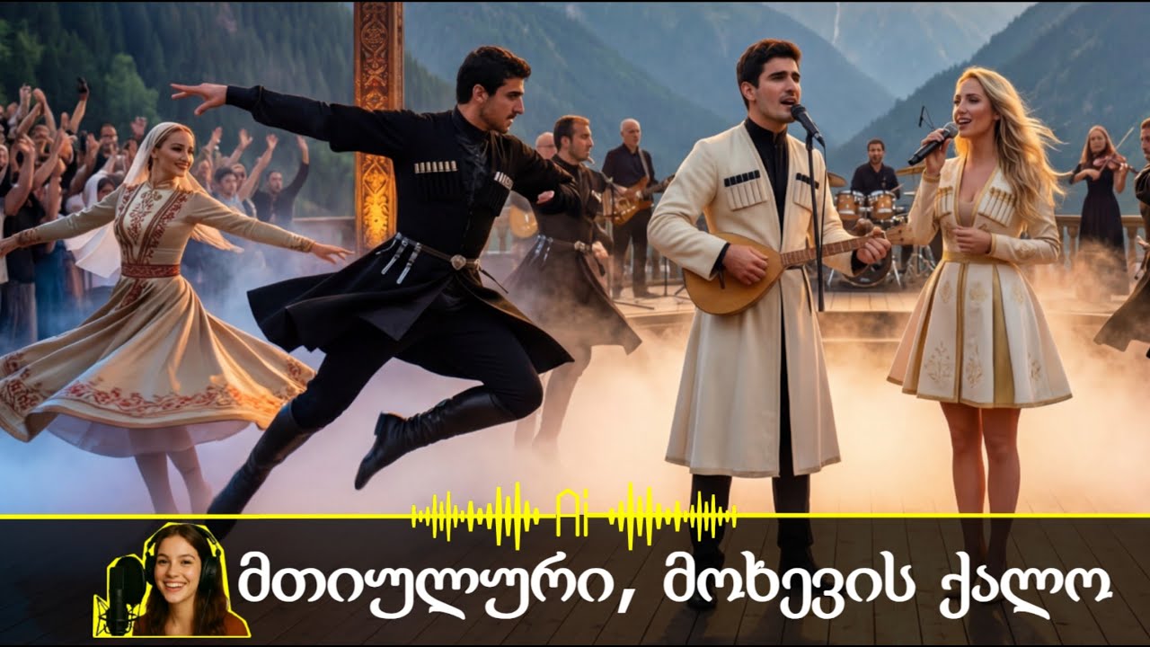მთიულური🎵 მოხევის ქალო თინაო 🎵 (ახალი Remix)🎵 - Ai სიმღერა