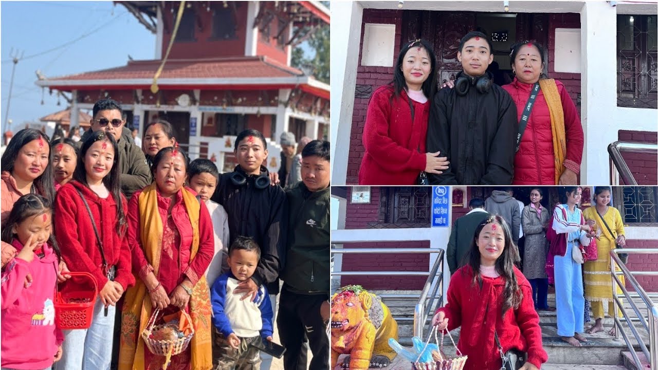 My first vlog in dadakalika temple with family @Jishu saru