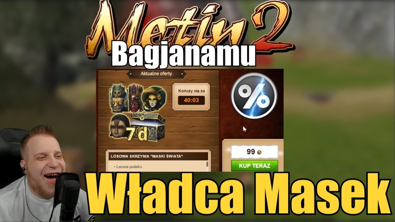 Metin2 Bagjanamu - Sezon 2 - Jak szybko stracić Wony? - Władca Masek #3