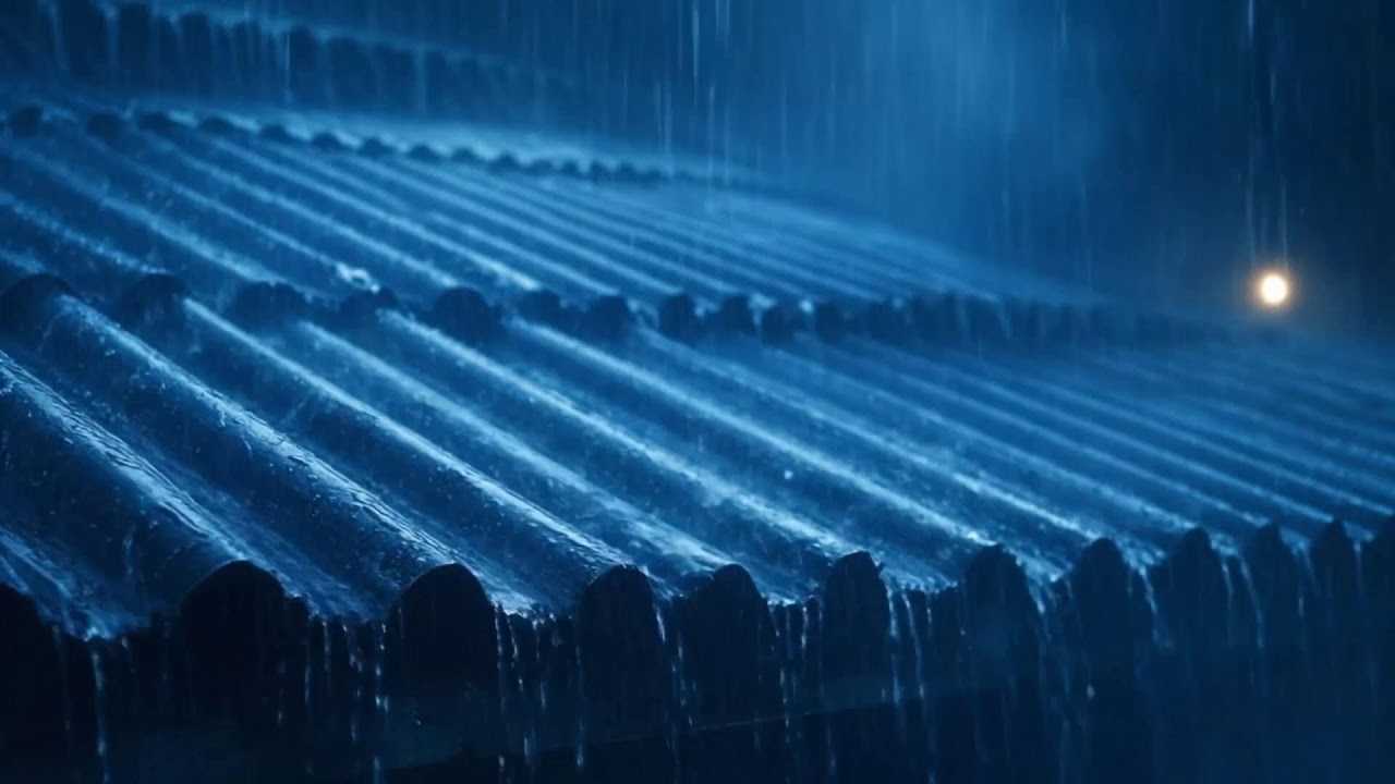 Rain on Roof Sounds | Heavy Rain to Fall Asleep Fast UHD