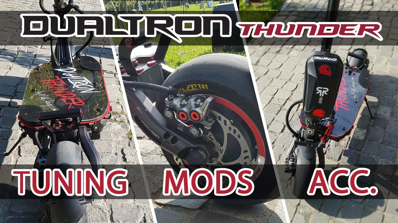 Dualtron Thunder Tuning, Mods & Accessories [FULL LIST WITH LINKS]