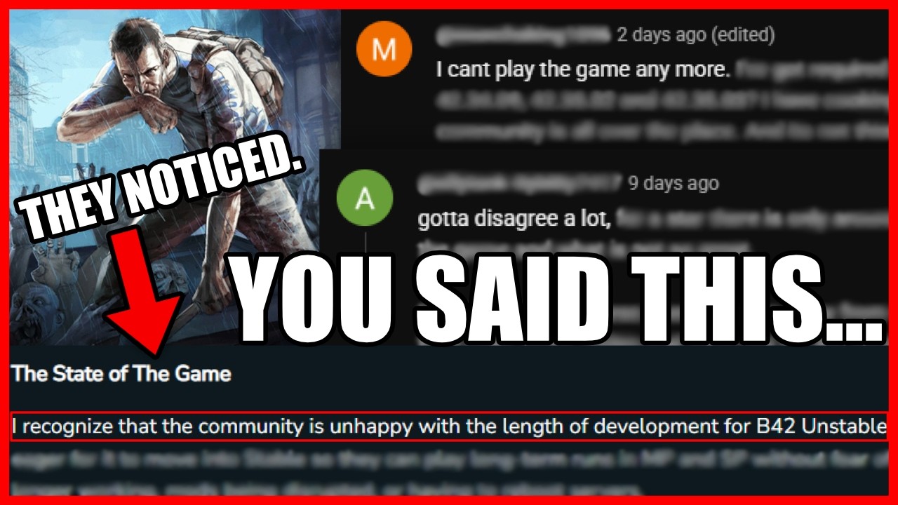 The Project Zomboid Community Responded...