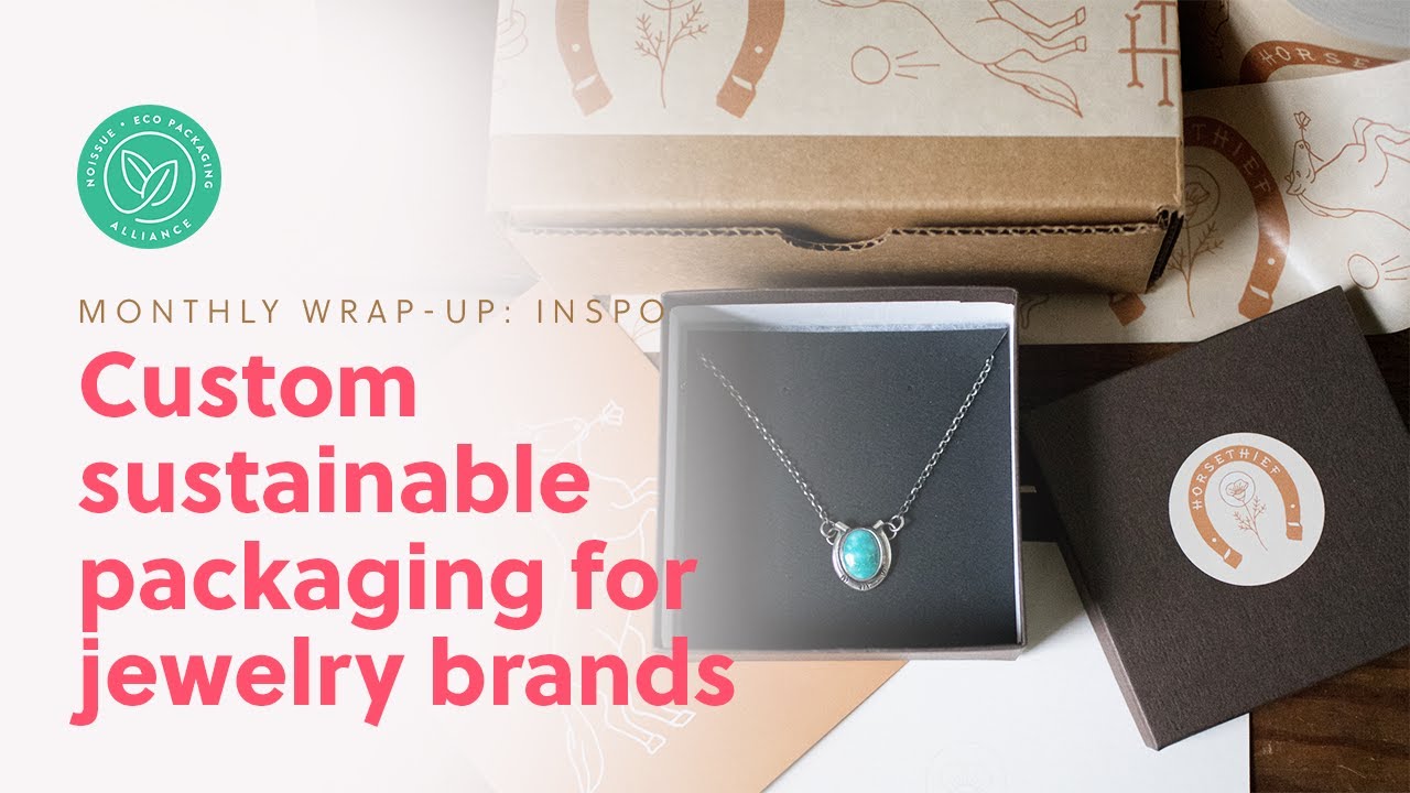 How To Wrap Jewelry Pieces with Custom Sustainable Packaging 💎 | noissue.co