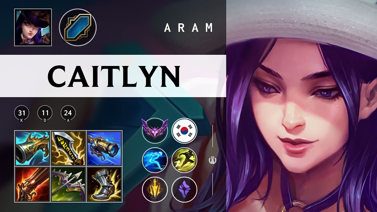 Caitlyn ARAM - KR Master Patch 26.01