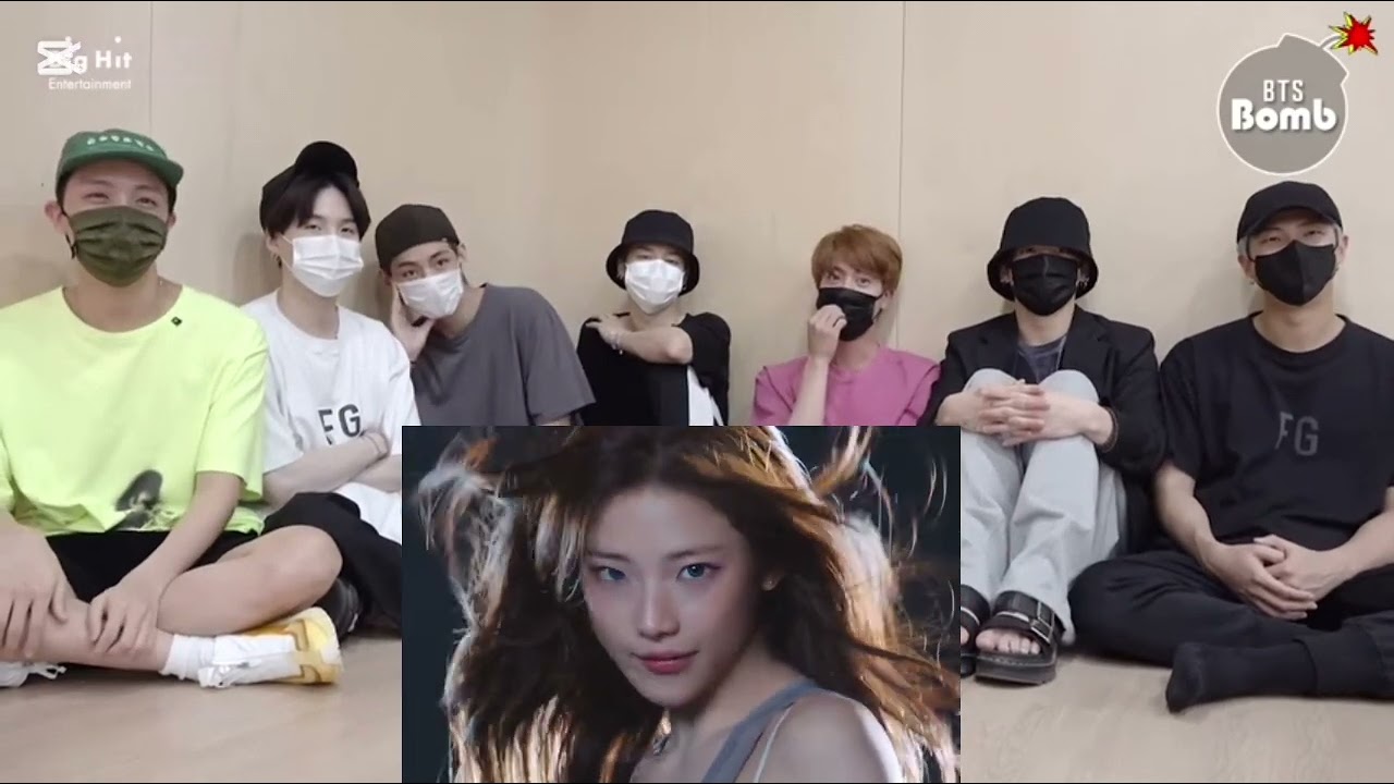 BTS reaction to BABYMONSTER supa dupa luv MV