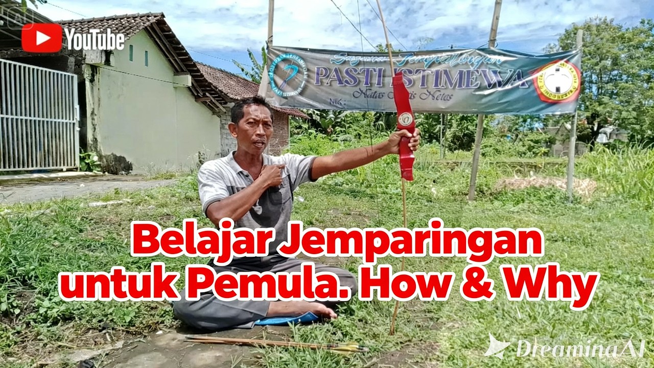 Jemparingan Belajar Memanah untuk Pemula by pak Krisbudi