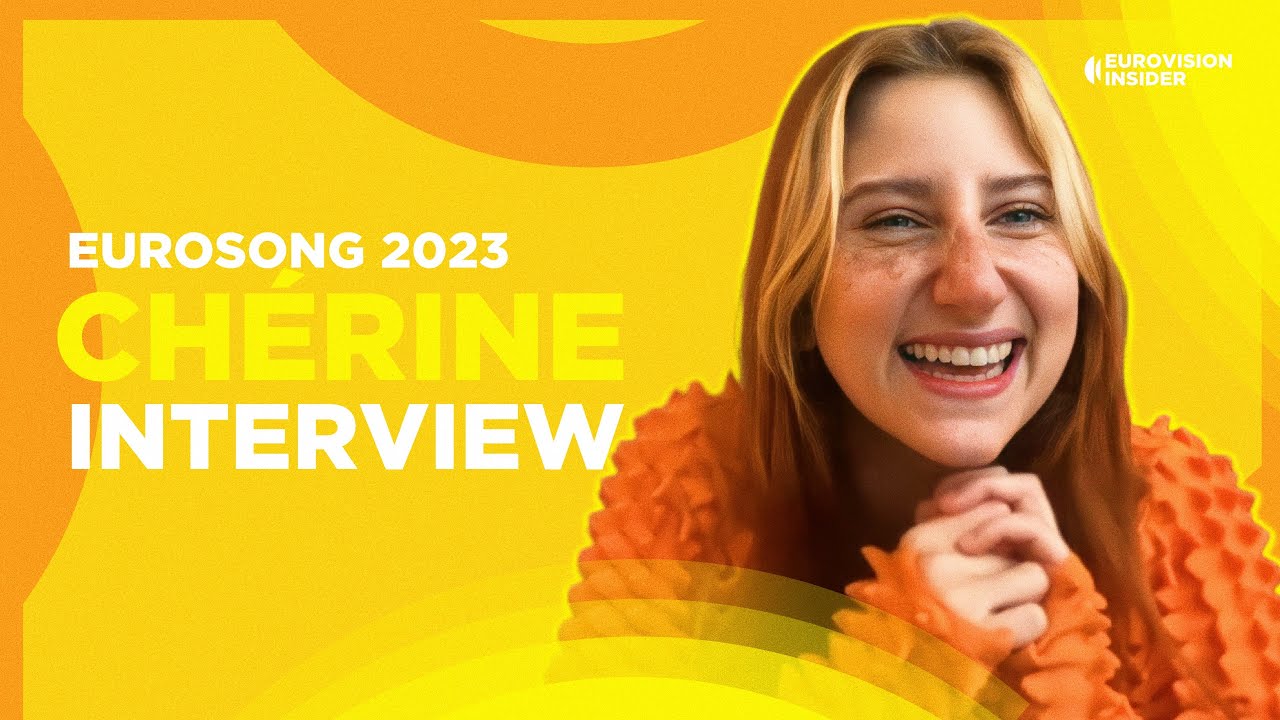 Interview with Chérine — Eurosong 2023 (Eurovision Belgium 2023 🇧🇪)