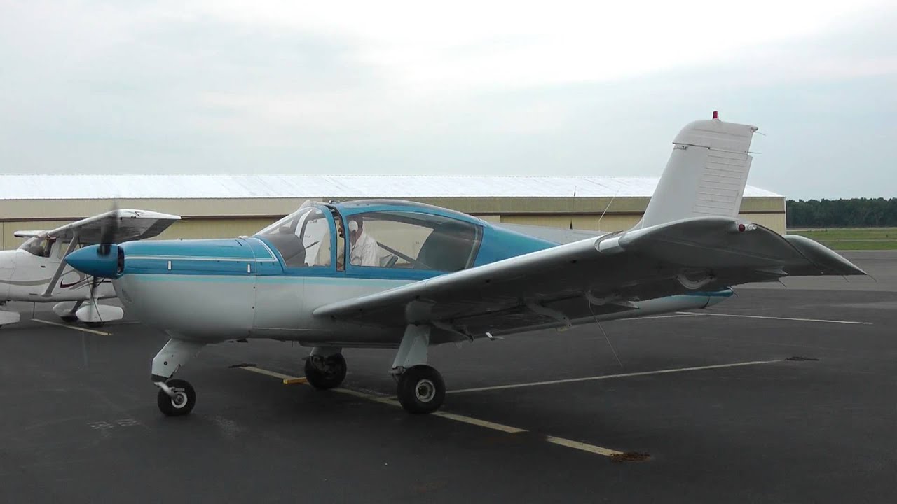 Socata Rallye N61BF Starting Up at KHWY on 7/31/10 at 1808