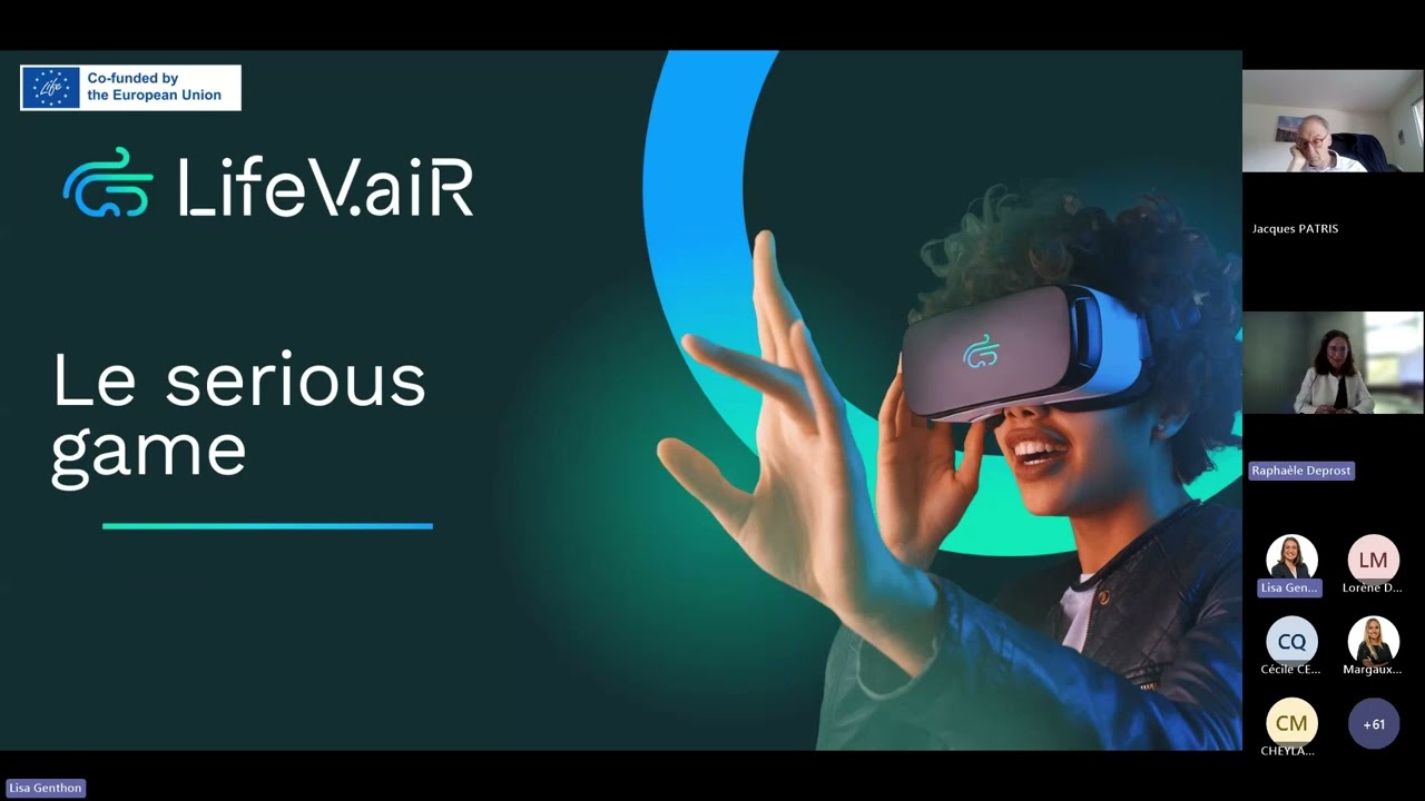 Webinaire du lancement Life V-aiR