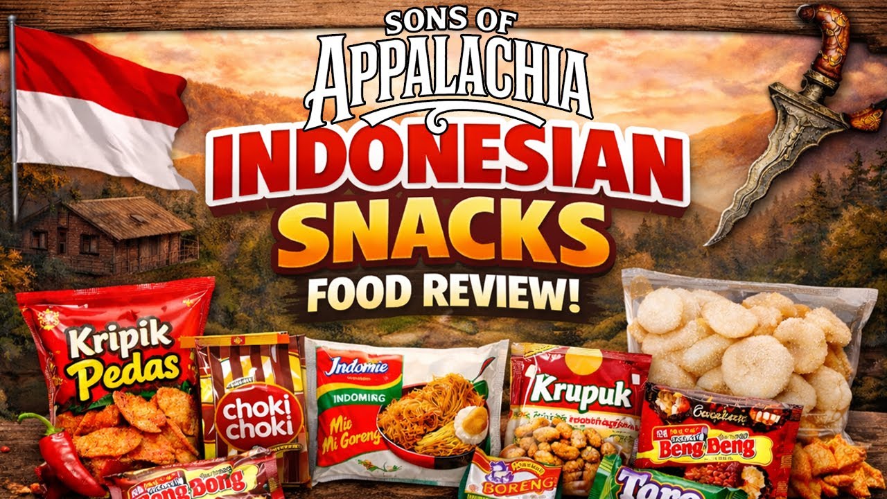 We reviewed snacks from Indonesia!