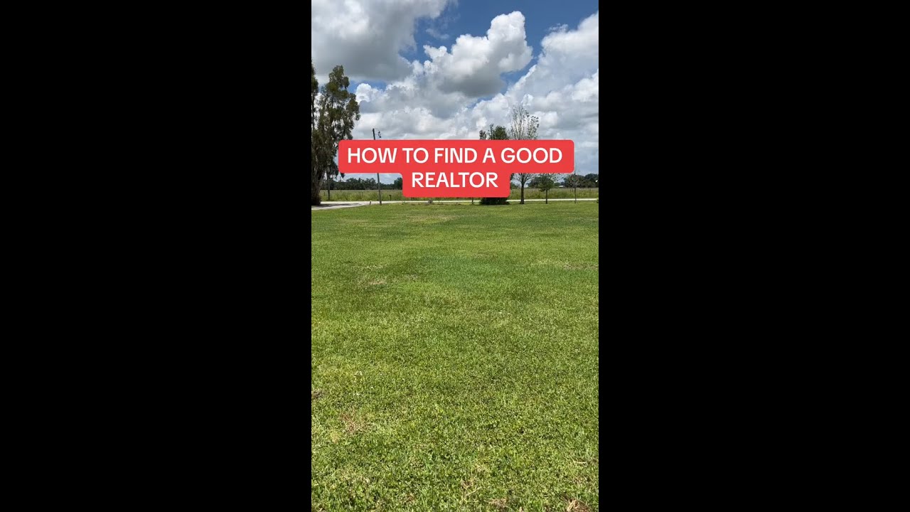 How to find a Good Realtor 