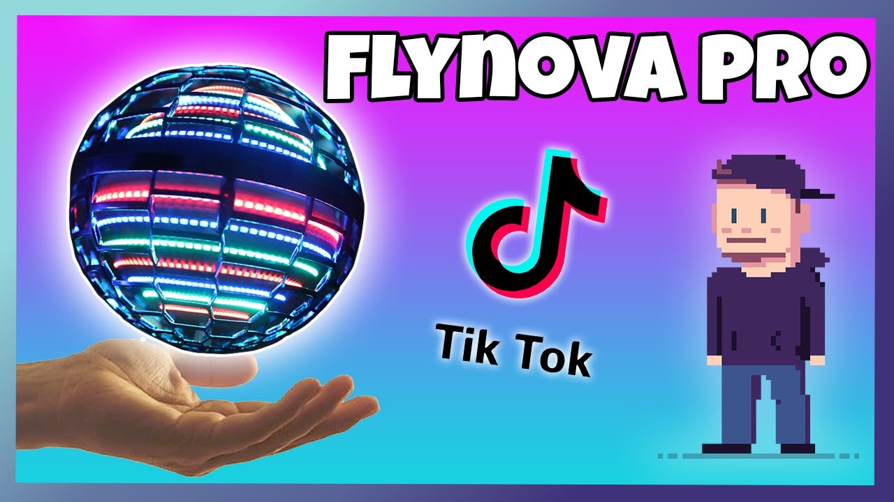 Мне достался летающий мяч-бумеранг TikTok! Обзор игрушки-спиннера Flynova Pro