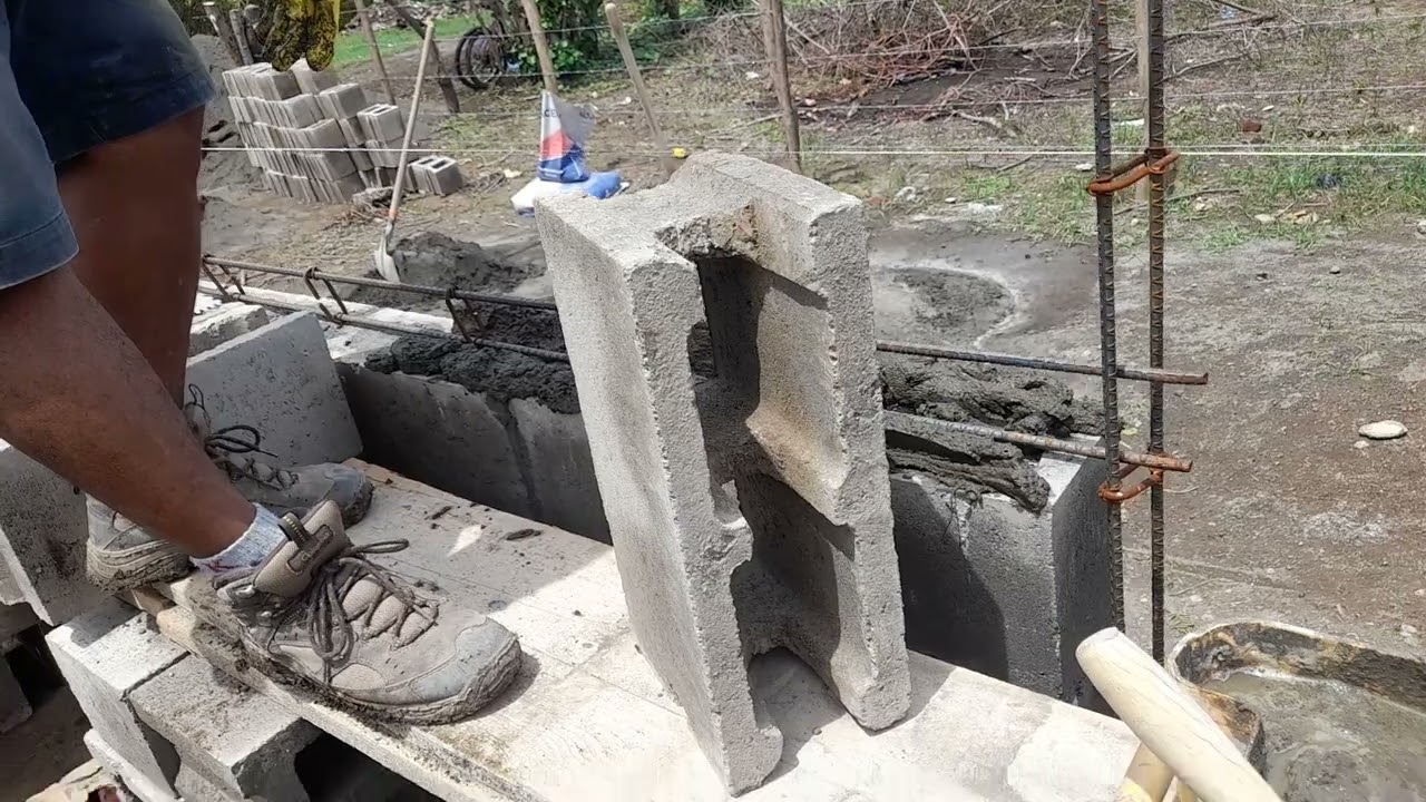 Cómo pegar block soleras