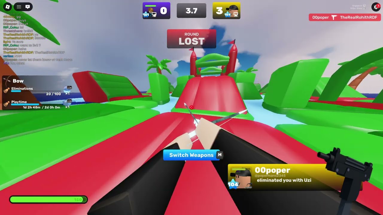 losing 1v1
