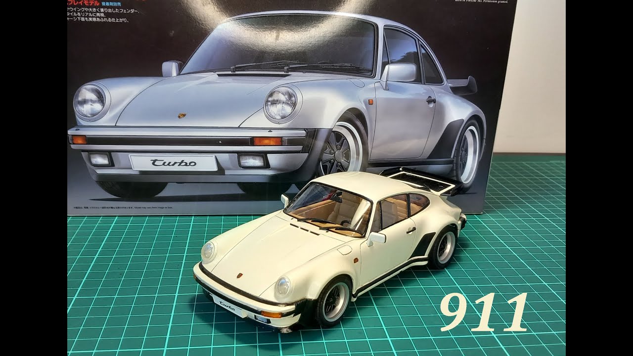 [FULL BUILD] PORSCHE 911 TURBO'88 TAMIYA 1/24/[フルビルド] ポルシェ 911 ターボ'88 タミヤ 1/24