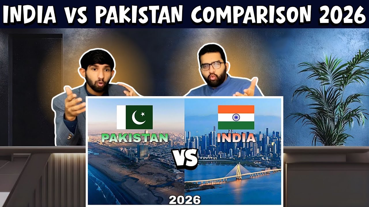 Reaction On India Vs Pakistan Country Comparison 2026 | विकास Pakistani Reaction 🔥