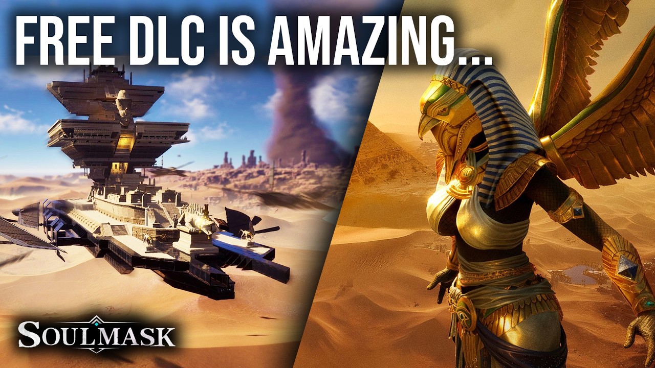 I Built a MASSIVE Sky Fortress in Soulmask!  Here&rsquo;s What Happened...