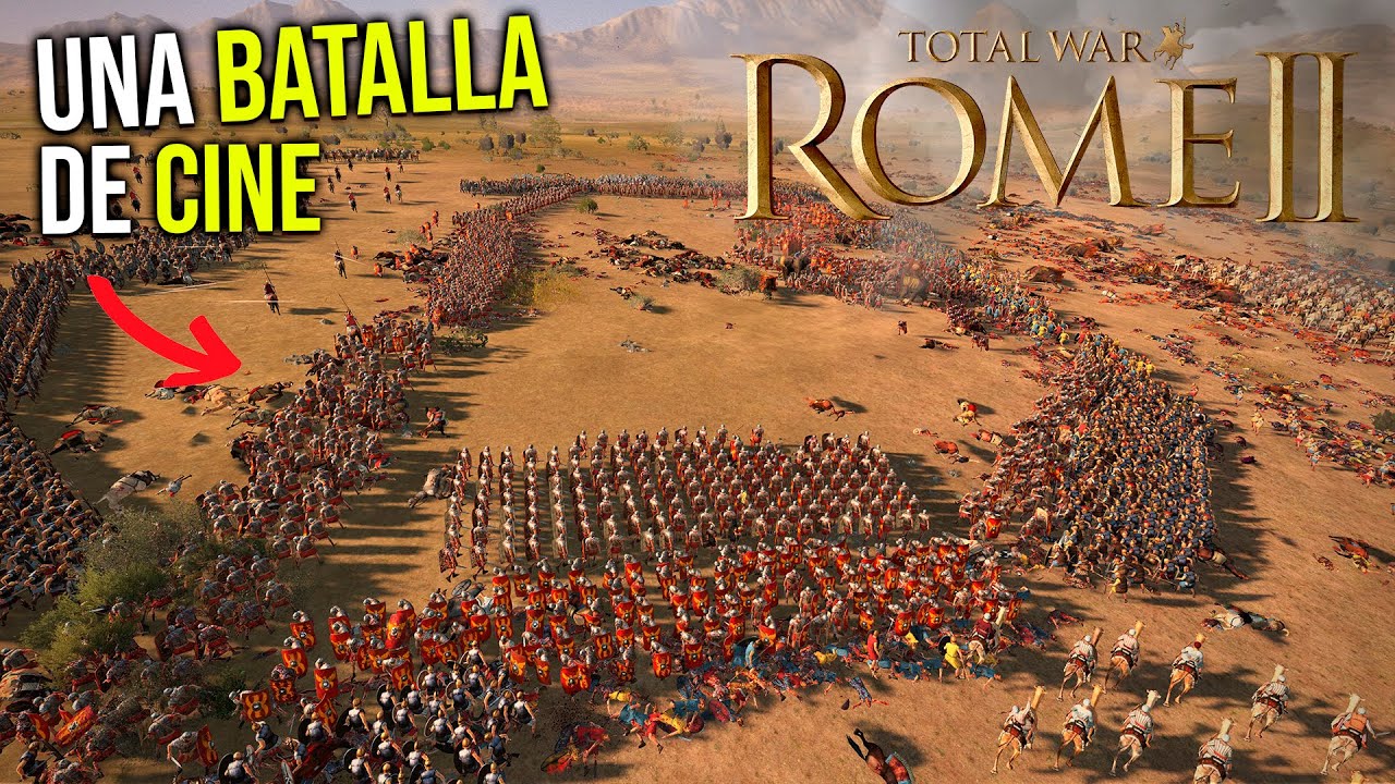 Esto SÍ es Cine 🚬🗿| Batalla Épica en Rome 2 Total War